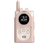 BGTSE Ensemble de jouets d'extérieur pour enfants 2 talkies-walkies, 3 KM-rose rose G