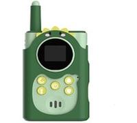 BGTSE Ensemble de jouets d'extérieur pour enfants 2 talkies-walkies, 3 KM-vert vert G