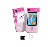 BGTSE Téléphone intelligent pour enfants, mini caméra HD 1080P-Lapin rose Lapin rose G