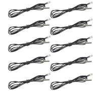 BGTXINGI Lot de 10 capteurs de température numériques NTC 10 K pour climatiseur et réfrigérateur (100 cm)