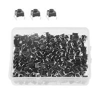BGTXINGI Lot de 200 mini interrupteurs tactiles momentanés 6 x 6 x 5 mm 4 broches