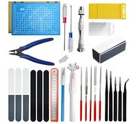 BGTXINGI Lot de 50 outils de base pour modélisme Gundam - Outils de construction pour modélisme de voiture