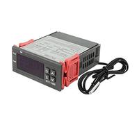 BGTXINGI STC-1000 DC 110V-220V 10A affichage numérique Contrôleur de température Contrôleur de température interrupteur de commande 2 sorties de relais refroidissement chauffage (110V-220V 10A)