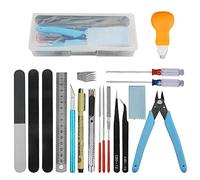 BGTXINGI18pcs modèle outils de base Craft set Gundam Model Tool Kit amateur Model assembler réparation de bâtiment et fixation bricolage Craft Kit