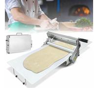 BGVYFXEZ Machine De Sheeter De Pâte Pliable Manuelle, Rouleau De Pâtisserie en Acier Inoxydable pour Boulangerie, Pizza, Croissant