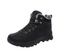 bgyujn Chaussures d'hiver pour homme - Chaussures de randonnée chaudes - Chaussures pieds nus - Imperméables - Ergonomiques - Soulagement de la douleur - Chaussures pieds nus pour l'hiver - Chaussures