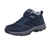 bgyujn Chaussures d'hiver pour homme - Chaussures de randonnée chaudes - Chaussures pieds nus - Imperméables - Ergonomiques - Soulagement de la douleur - Chaussures pieds nus pour l'hiver - Chaussures