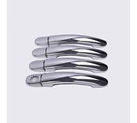 BGYZD Couvre-poignée de porte de voiture pour Skoda Octavia Mk1 1996-2007 Chrome Fiber de carbone accessoires de voiture style autocollants-model_3