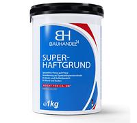 BH BAUHANDEL24 Super Apprêt Adhésif 1 kg, Primaire pour Carrelage sur Carrelage, Murs Intérieurs et Extérieurs, Supports Absorbants et Non Absorbants