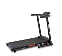 BH Fitness Sherpa Run Tapis de course pliable, Bluetooth FTMS, 12 programmes, surface de course 120 x 42 cm, moniteur LED, vitesse maximale 14 km/h, inclinaison 15 niveaux