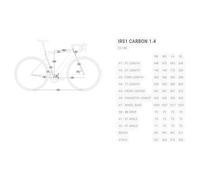 Bh Vélo électrique De Route Irs1 Carbon 1.4 2ezmag 105 2026