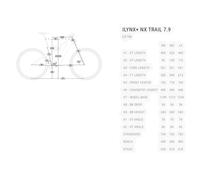 Bh Vtt électriques Ilynx+ Nx Trail 7.9 Cx Gen5 29´´ Deore 2026