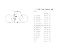 Bh Vtt électriques Ilynx+ Nx Trail Carbon 8.6 Cx Gen5 29´´ Xt 2026