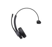 BH70 Mono - Micro-casque - sur-oreille - Bluetooth - sans fil - USB-A via adaptateur Bluetooth, USB-C via un adaptateur Bluetooth - noir - Optimisé