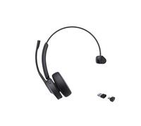 BH70 Mono - Micro-casque - sur-oreille - Bluetooth - sans fil - USB-C via un adaptateur Bluetooth - noir - Certifiï¿½ pour Microsoft Teams