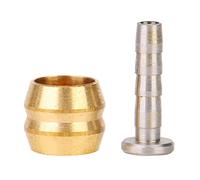 BH90 Golden en laiton de montagne Connecteur de frein hydraulique ensemble pour un tuyau de frein à disque hydraulique BH90 (1 paire)
