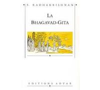Bhagavad-Gita ed.bilingue - Radhakrishnan S. - Adyar - broché - Livre