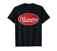 Bhangra Punjabi Dance Vintage Varsity Athletic Style T-Shirt