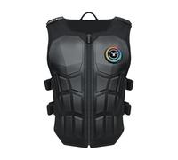 bHaptics TactSuit Pro, Veste haptique avec 32 moteurs, 13,5 heures de temps de jeu, 66-127 cm, Noir
