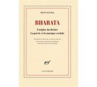 René Daumal – Bharata – L'origine du théâtre, la poésie et la musique de l'Inde – broché