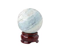 BHBHCPZGR Boule de cristal en forme de divination avec support en bois, décoration d'intérieur, Fengshui