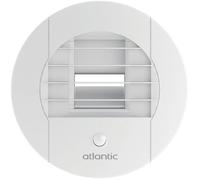 Bhbw 5/40-30pp 125l - bouche d'extraction hygroreglable sdb/wc a piles 125