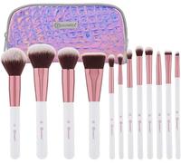 Bhcosmetics Crystal Quartz Lot De 12 Pinceaux Avec Étui À Maquillage