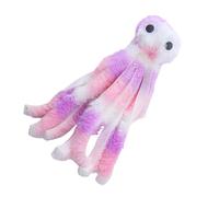 BHFYOB Jouet à mâcher pour chat en peluche en forme de pieuvre avec herbe à chat, jouet de dentition interactif pour chat