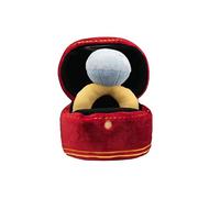 BHFYOB Jouet Couineur en Peluche en Forme de Bague de Fiançailles, Jeu Chien à Mâcher Doux, Fournitures de Massage pour Animaux de Compagnie