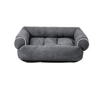 BHFYOB Lit pour animal domestique avec coussin amovible, doux et beau panier antidérapant pour chien Canapé coussin amovible