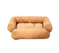 BHFYOB Lit pour animal domestique avec coussin amovible, doux et beau panier antidérapant pour chien Canapé coussin amovible