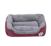 BHFYOB Lit pour animal domestique avec coussin en fourrure doux et beau antidérapant pour chien Canapé en fourrure pour chiot