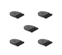 BHFZIAP Brosse de nettoyage pour tourne-disque LP Accs Premium pour disques vinyles LP, Lot de 5 (noir), 7.5cmx5.5cm, comme description