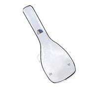 BHFZIAP Housse transparente pour guitare folk acoustique avec sangles brillantes, claire, 107x41x12cm, comme description