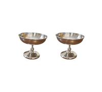 BHFZIAP Lot de 2 bols à dessert, bol de service de cuisine, bol sur pied, pudding, lait, bonbons, plats style A