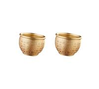 BHFZIAP Lot de 2 bols au trésor chinois créatifs en corne d'abondance pour bureau, bibliothèque, style C