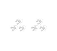 BHFZIAP Lot de 2 embouts de plongée universels avec attache régulatrice Blanc 4,8 x 5,5 x 2,9 cm