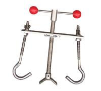 BHFZIAP Outil de cintrage de branche pour les jardiniers professionnels amateurs de bonsaï 200 mm, noir et rouge