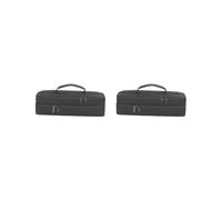 BHFZIAP Sac de rangement multifonction pour imprimante pour camping, maison, entreprise, Lot de 2 (noir), 33cmx9.5cmx8.8cm, comme description