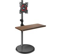 BHGFYXBS Support Mobile pour Téléviseur avec Plateau pour Clavier - Support Rotatif Horizontal Et Vertical pour Téléviseur, Ordinateur Et Moniteur - Chariot Mobile sur roulettes