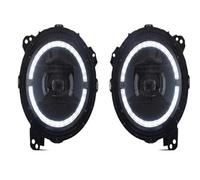BHGMGEBLV Phare Avant Pour Jeep Pour Wrangler 2018-2024 Ensemble Phares Automatiques Mise À Niveau L'outil Projecteur Lumière Jour À LED Accessoires Lampes Avant Voiture Feux Avant