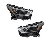 BHGMGEBLV Phare Avant Pour Toyota Pour Highlander 2022 2023 Remplacement Derniers Modèles Projecteur LED Deux Lentilles Accessoires Lampes Avant De Voiture Feux Avant