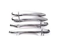 BHGMGEBLV Poignées Extérieures De Voiture Pour BMW Pour X5 2014-2018 Décoration De Voiture Couvercle Poignée Porte Style Extérieur(Silver)