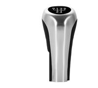 BHGMGEBLV Pommeaux Leviers Vitesse Pour BMW F30 E60 E90 E46 E34 E39 X1 E84 X4 F26 M3 M4 M5 Pièces Voiture 5 6 Vitesses Pommeau Leviere Vitesse Lumière LED Manette Boule Levier(Silver)