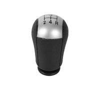 BHGMGEBLV Pommeaux Leviers Vitesse Pour Ford Pour Focus Pour MK3 C Pour Mustang Pour Fiesta VMK6 Pommeau De Levier De Vitesse Universel MT 5 Vitesses(Silver)