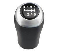 BHGMGEBLV Pommeaux Leviers Vitesse Pour Hyundai Pour Elantra Pour GT Pour Accent Pour Solaris Pour Avante Pour MD Pour MT 5/6 Levier Vitesse Poignée Pommeau Levier De Voiture(6 Speed Silver)