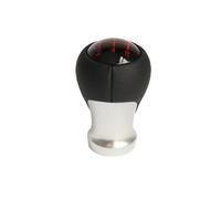 BHGMGEBLV Pommeaux Leviers Vitesse Pour Kia Pour Picanto Pour Matin 2012 2013 2014 2015 Voiture Manuel En Cuir Pommeau Levier Vitesse Handball 12345R 10mm Trou Intérieur 437111Y100AHV