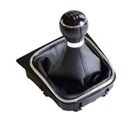 BHGMGEBLV Pommeaux Leviers Vitesse Pour VW Pour GOLF 6 VI Pour MK6 Pour Jetta 5 Pour Golf 5 V Pour MK5 Auto Manuel 5 6 Vitesses Levier De Levier De Vitesse De Voiture(6 Speed)