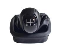 BHGMGEBLV Pour Benz W168 A Classe 1997-2004 Manuel 5 Vitesses Levier De Vitesse Pommeau Niveau Botte En Cuir Bouton Levier Vitesse