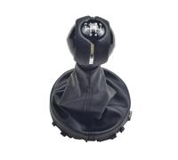 BHGMGEBLV Pour Mini Pour Cooper F55 F56 F54 F60 5 6 Vitesses Pommeau De Levier Vitesse Manuel Bâton Stylo Guêtre Botte Bouton Levier Vitesse(5 Speed-White)